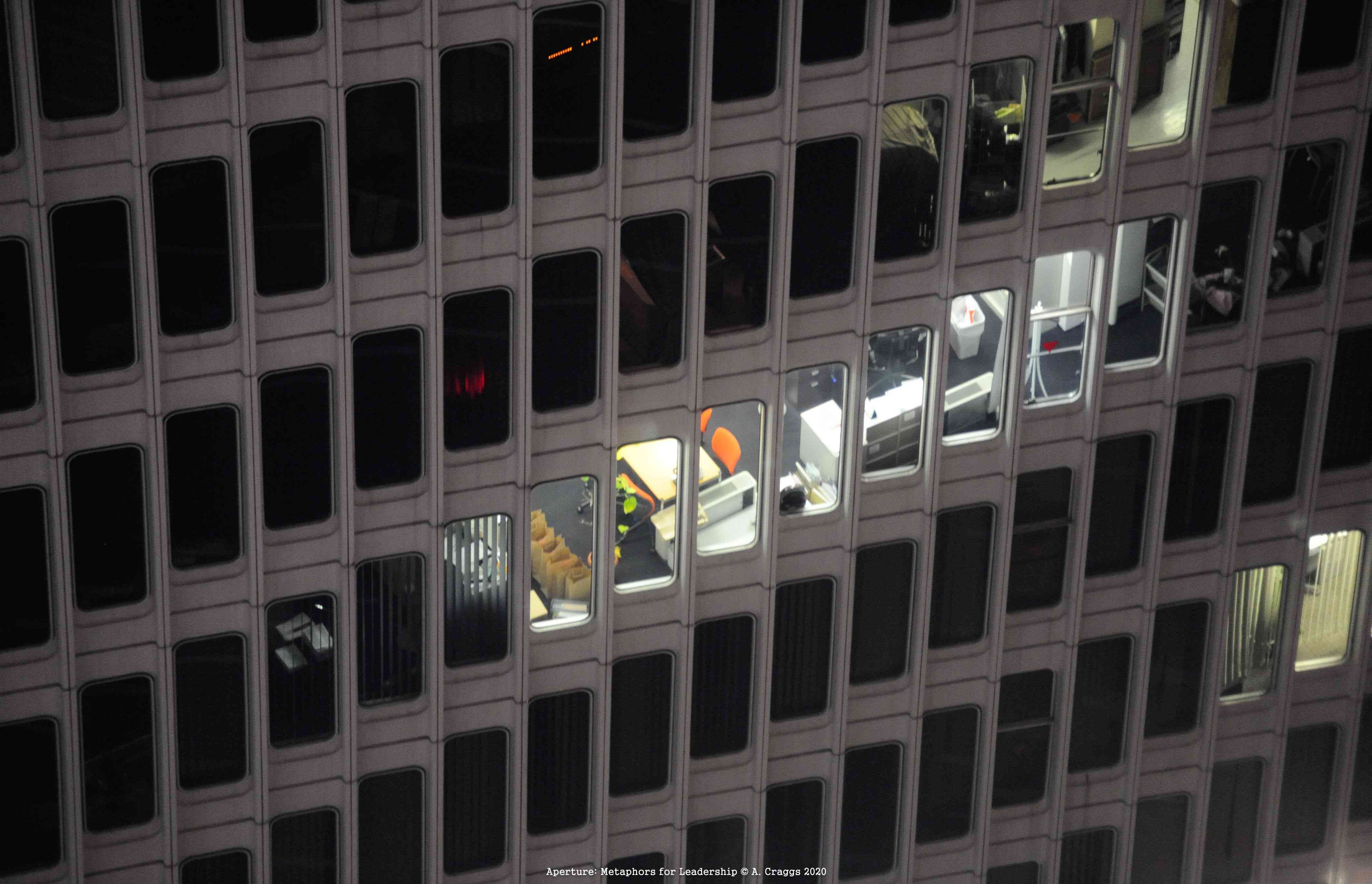 Night Office Tokyo Japan 2015